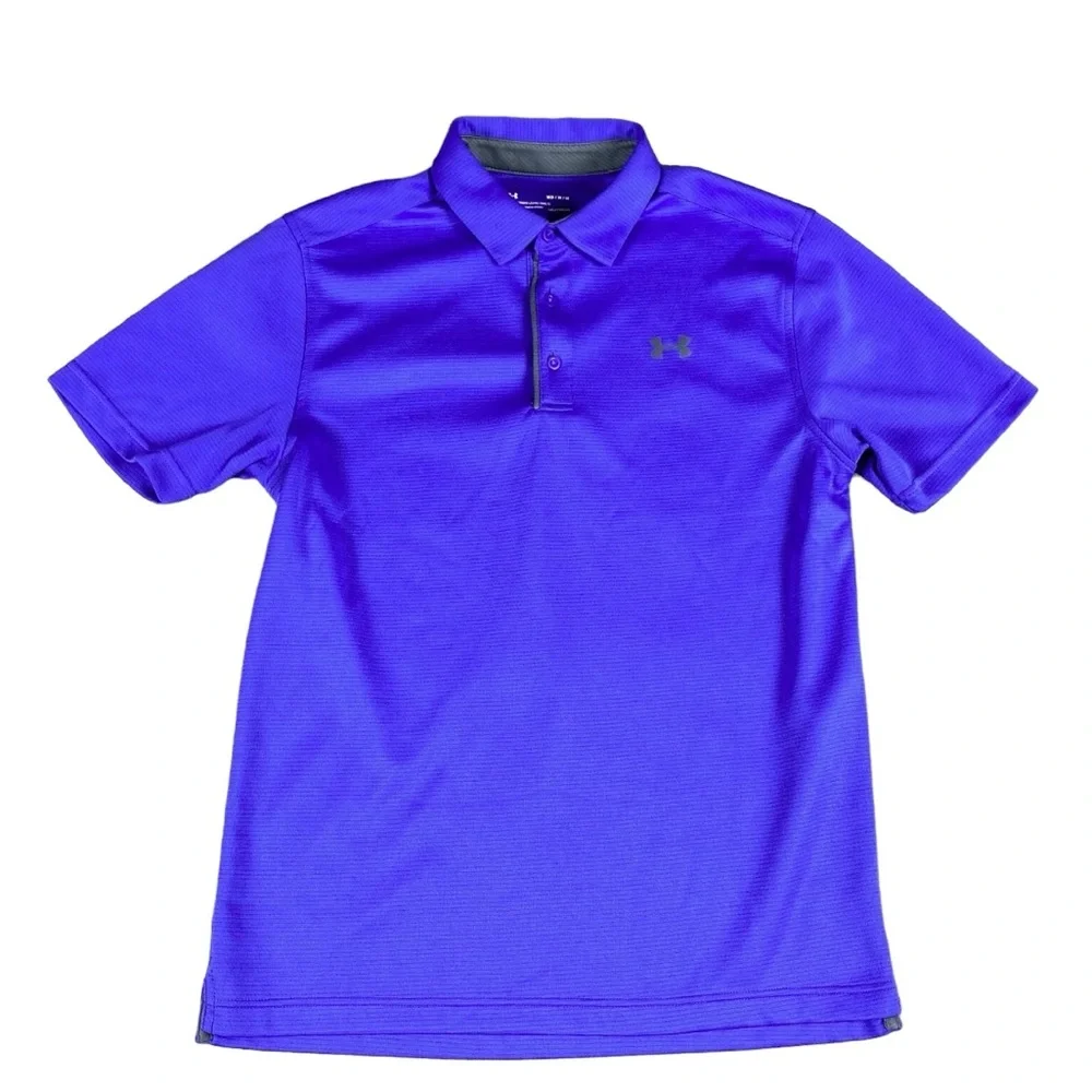 🚨NWOT Under Armour Short Sleeve Golf Polo HEATGEAR! - Picture 2 of 11